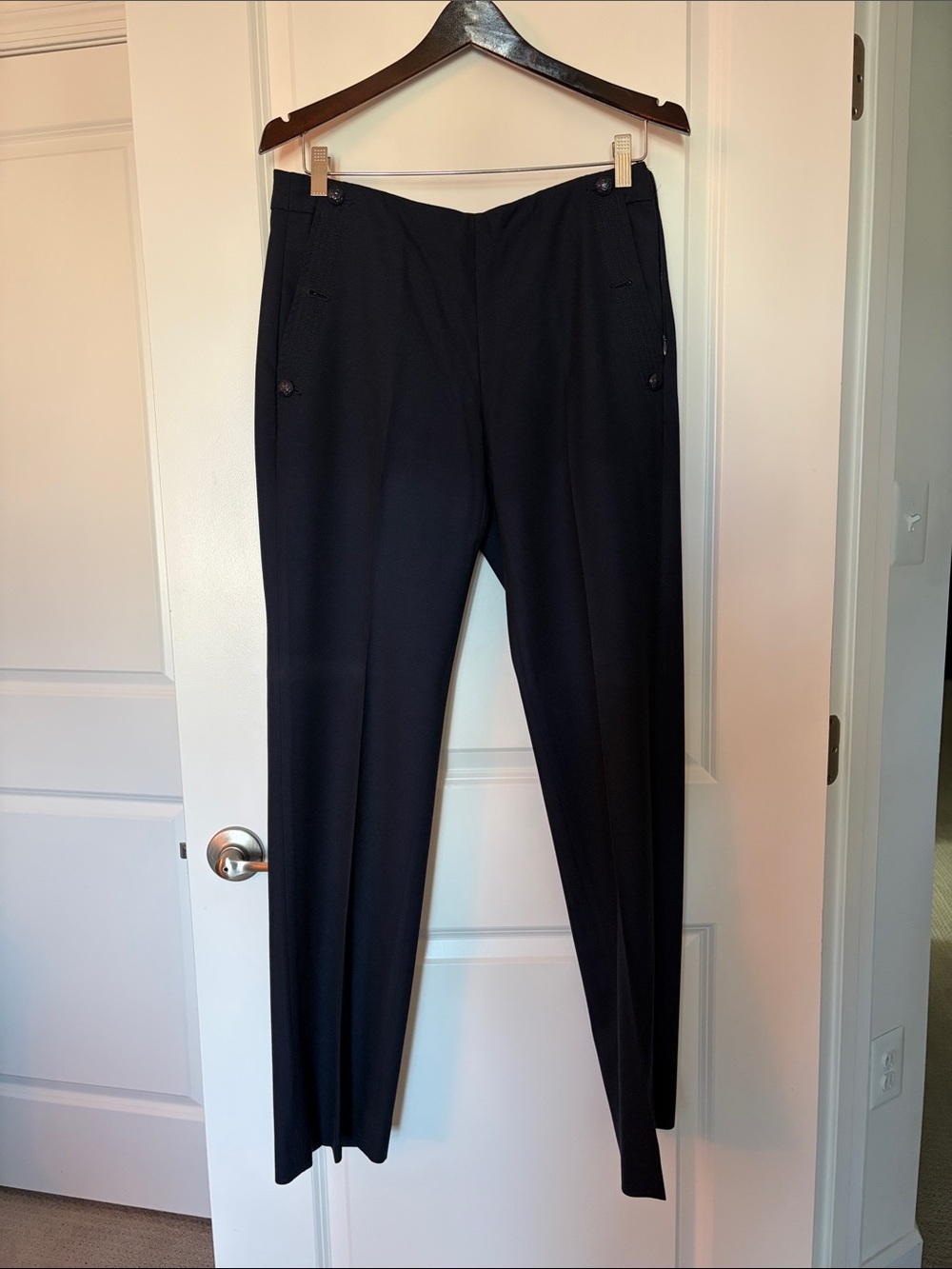 Banana Republic Navy Blue Women's Tailored Dress Trousers